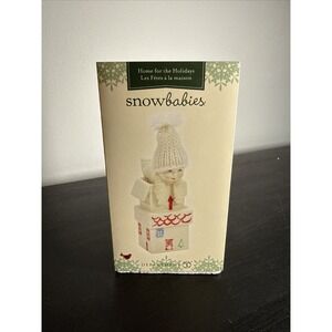 Department 56 Snowbabies Home for the Holidays 6012353 Snowbaby Dept 2023 NEW